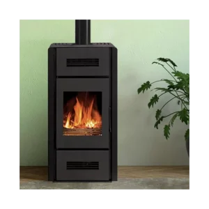 Poêle à bois Romana - option ventilateur - 8 Kw