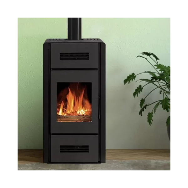 Poêle à bois Romana - option ventilateur - 8 Kw