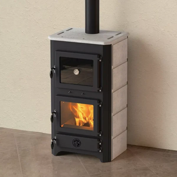 Poêle à bois bouilleur Thermo Vulkan plus - 19 Kw