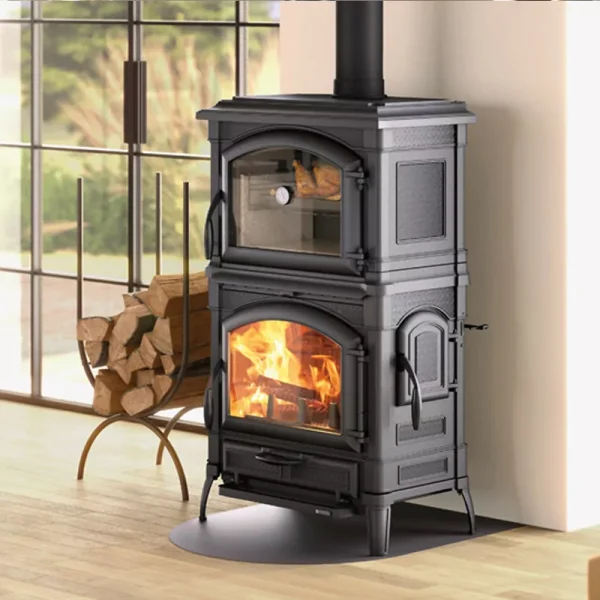Poêle à bois avec four Isotta Forno EVO - 9,7 Kw